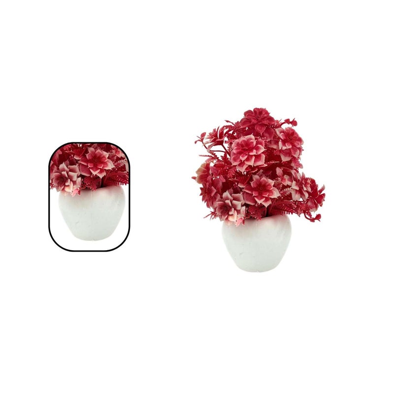 Madhav Enterprises Flowers Artificial Wild Plant with Pot Showcase Decoration Plants Flowers Fake Plant Artificial Plants for Home Decor Office Gifting Plants Decorative Pack of 2 RVAP12 - Image 5