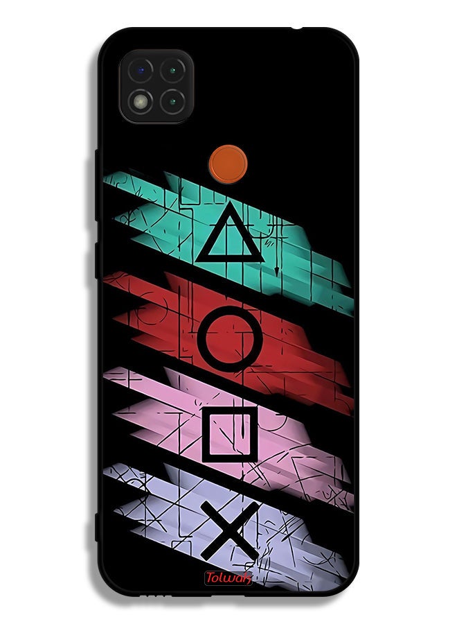 Tolwak Xiaomi Redmi 9C Protective Case Cover Squid Game Icons - Image 2