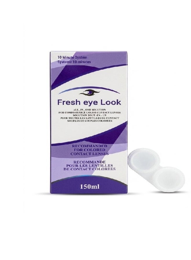 Look All In One Solution For Contact Lenses, Contact Lenses Solution 150ml