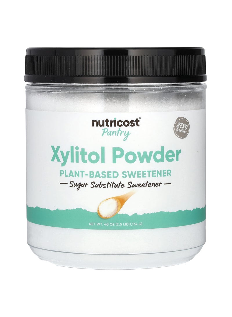 Nutricost Pantry, Xylitol Powder, Plant-Based Sweetener, 2.5 lb (1,134 g)