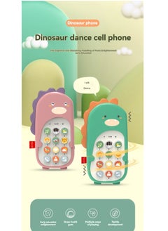 General Silicone Mobile Phone Toy, Toddler Cell Phone,Educational Kids Play Phone, Musical, Colorful and Educational Kids Play Phone,With Light Music for Babies 6 Months +  - Image 3
