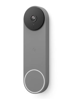 جوجل Google Nest Doorbell (Battery) - Wireless Doorbell Camera - Video Doorbell - Ash-‎GA02075-US  - Image 1