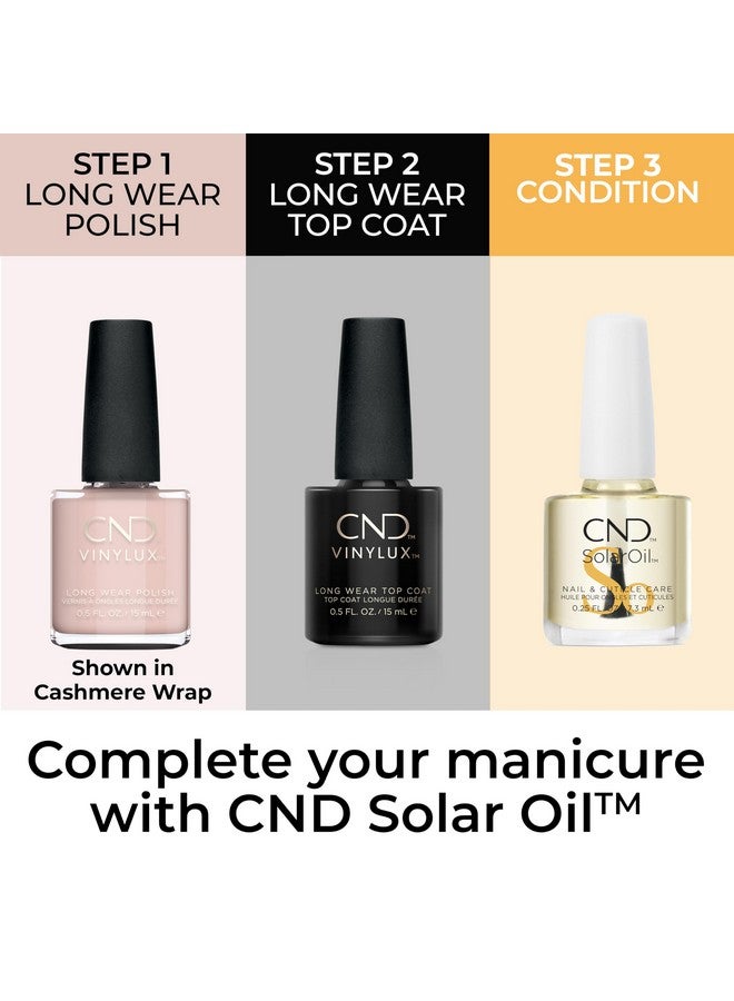 CND Vinylux Longwear Purple Nail Polish, Gellike Shine & Chip Resistant Color, Field Fox, 0.5 Fl. Oz - Image 5