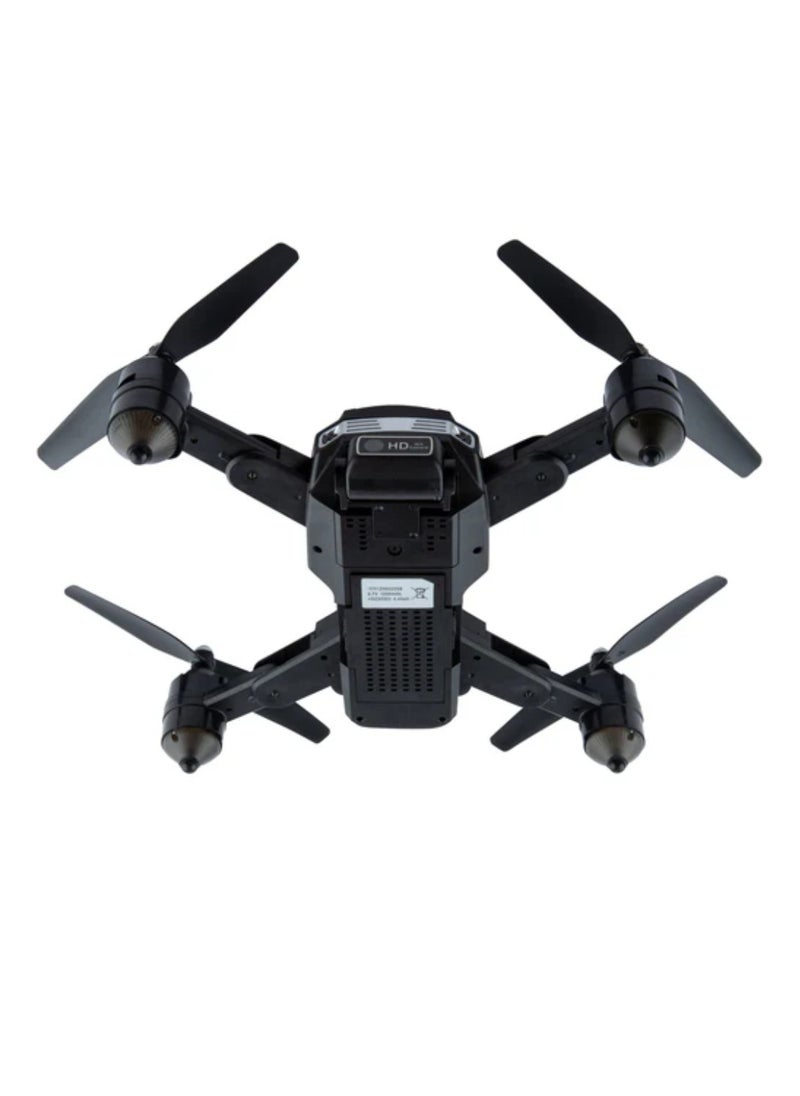 ELTRAZONE - Portable Mini Drone with Remote Control – Multifunctional P40 RC Drone for Adults, Adjustable, App-Controlled, HD Camera, Foldable, Includes Carrying Case – Black - Image 1