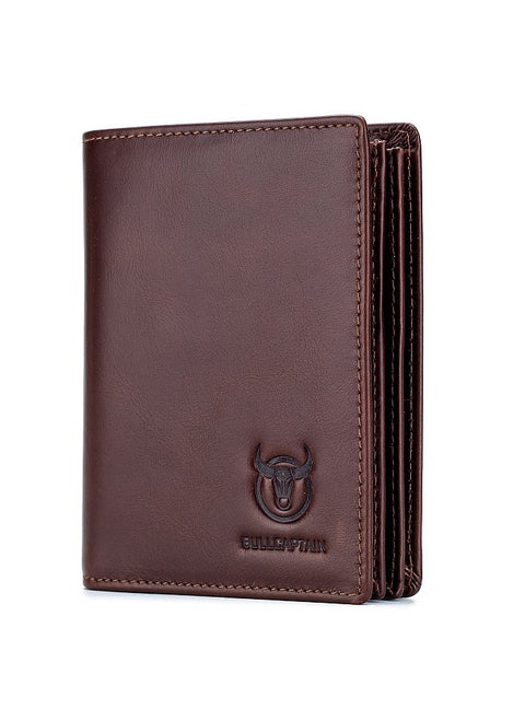 Leather Wallet Large Capacity Wallet Credit Card Holder for Men with 15 Card Slots