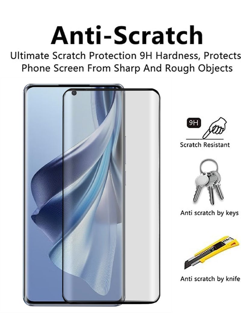 ماركة غير محددة أوبو رينو 10 برو / أوبو رينو 10 5G شاشة التوTempered Glass Screen Protector for Oppo Reno 10 Pro / OPPO Reno 10 5G with1Pcs Cقف  - Image 3