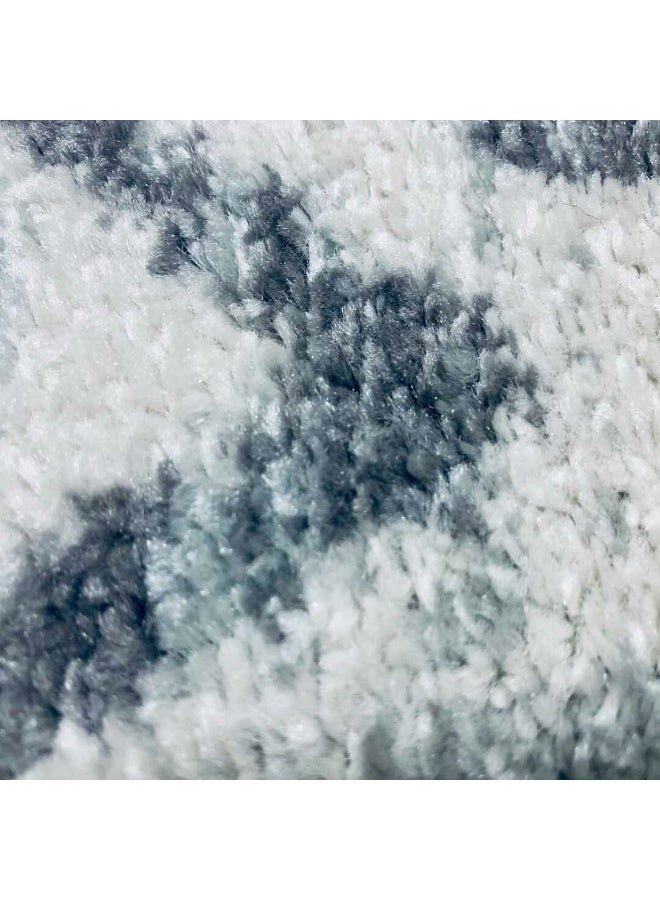 Handpicked Furniture Vintage Grey Rug, Ultra Soft Area Carpets For Bed Room, Living Room, And Dining Room, Antislip Floor Carpets, Easy To Clean, Made In Turkey, Polypropylene, Rectangle - Image 5