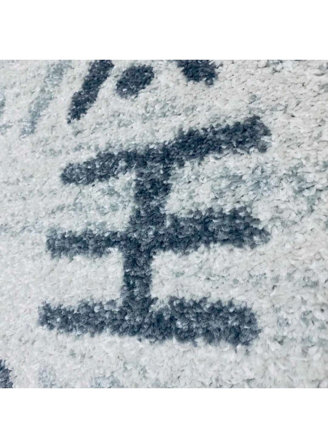 Handpicked Furniture Vintage Grey Rug, Ultra Soft Area Carpets For Bed Room, Living Room, And Dining Room, Antislip Floor Carpets, Easy To Clean, Made In Turkey, Polypropylene, Rectangle - Image 4