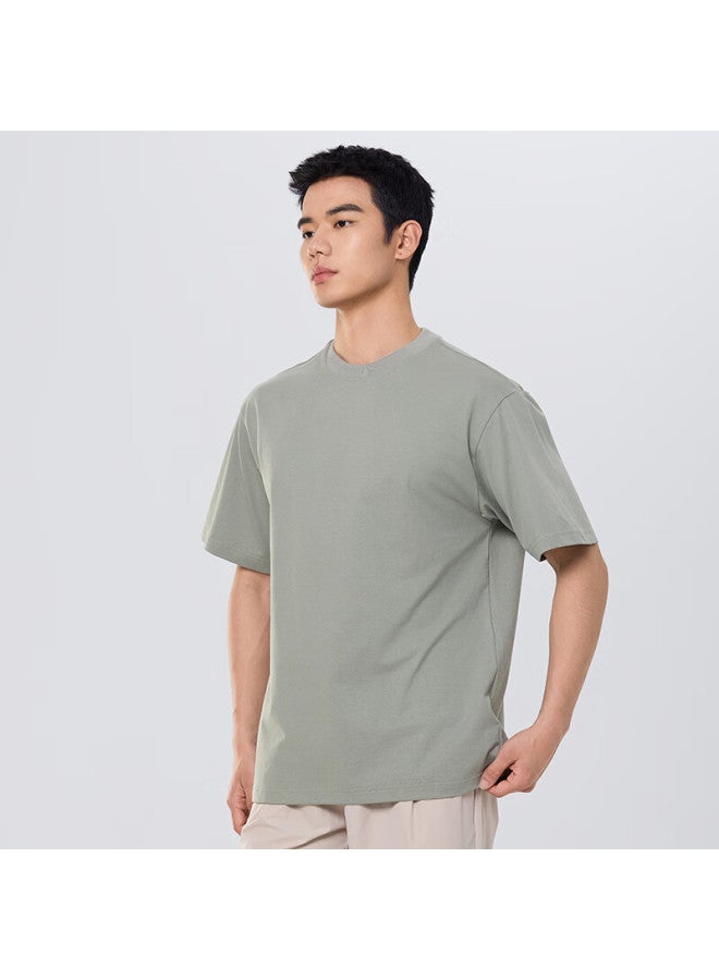 Markless 7a Antibacterial T-shirt For Men, Loose-fitting Short Sleeve For Summer, 3645, New Tea Green, 2XL - Image 1