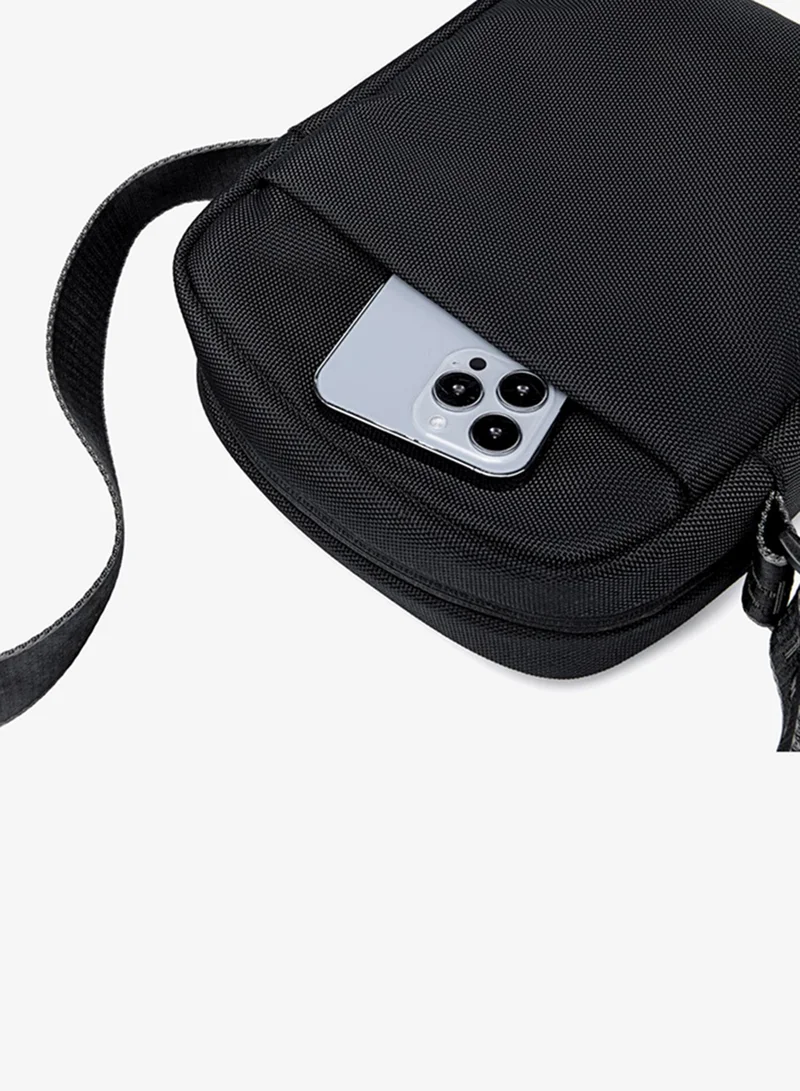 ARCTIC HUNTER Black Premium Unisex Sling Bag Water Resistant Polyester Cross Body Bag with Anti Theft Design for Travel Business Daily Casual K00542 Black  | Best Price UAE