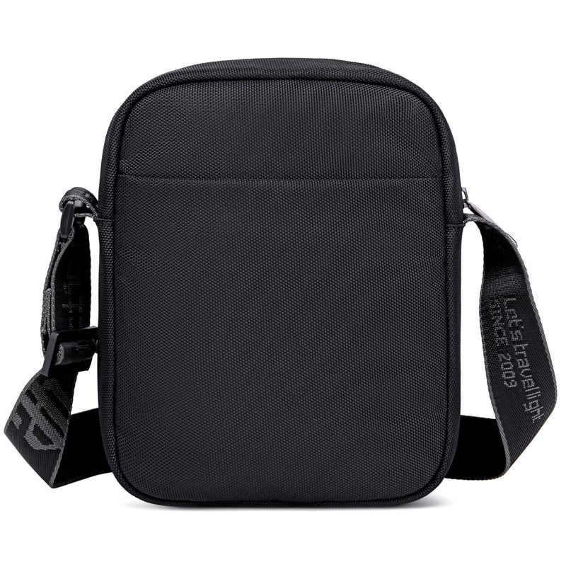 ARCTIC HUNTER Premium Unisex Sling Bag Water Resistant Polyester Cross Body Bag with Anti Theft Design for Travel Business Daily Casual K00542 Black - Image 4