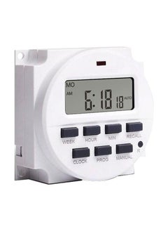 Generic Digital Timer White/Black  - Image 1