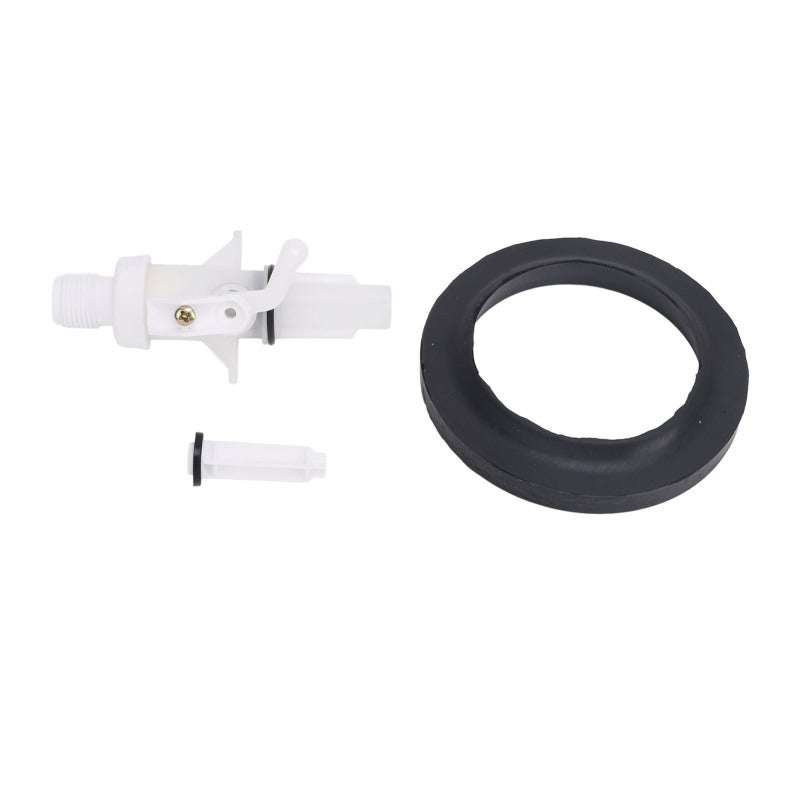 RV Toilet Water Valve Kit: OE 13168 Leak Resistant ABS Valve Kit - High Performance Direct Replacement Kit with Toilet Ring Seal for Thetford Aqua Magic V RV, Trailer, Yacht Toilets - Image 2