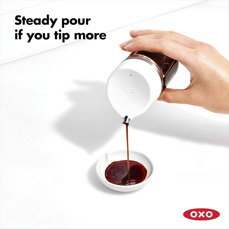 OXO Good Grips Precision Pour Glass 5 oz Soy Sauce Dispenser - Clear - Image 4