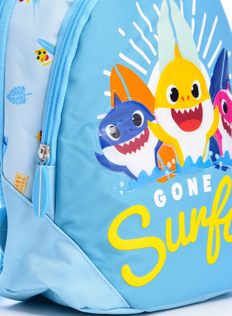 BABY SHARK School Bag - Backpack with Pencil Case