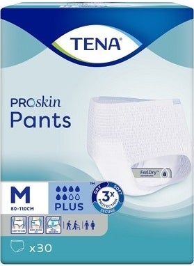 Tena - 6 Damla Plus Absorbent Panties 60 Pieces Medium Patient Diaper - Image 1