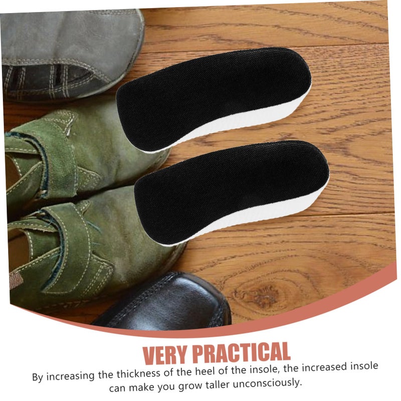 4 Pairs Shoe Inserts Height Increase Insoles Arch Support for Men Women Sneakers Boots - Image 5