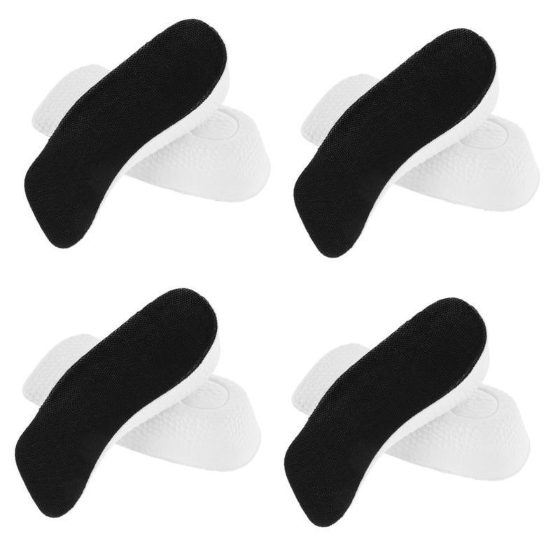 4 Pairs Shoe Inserts Height Increase Insoles Arch Support for Men Women Sneakers Boots - Image 2