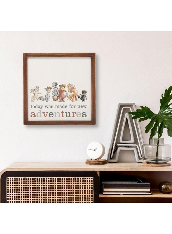 Open Road Brands Disney Peter Pan Lost Boys Made for Adventures Wood Wall Decor for Play Room, Kids' Bedroom, or Nursery - Image 2