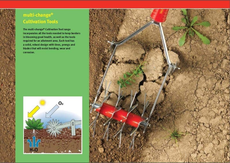 Fieldstar Wolfgarten Steel Multi Star Culti-Weeder Without Handle (Pull Weeder) - Image 3