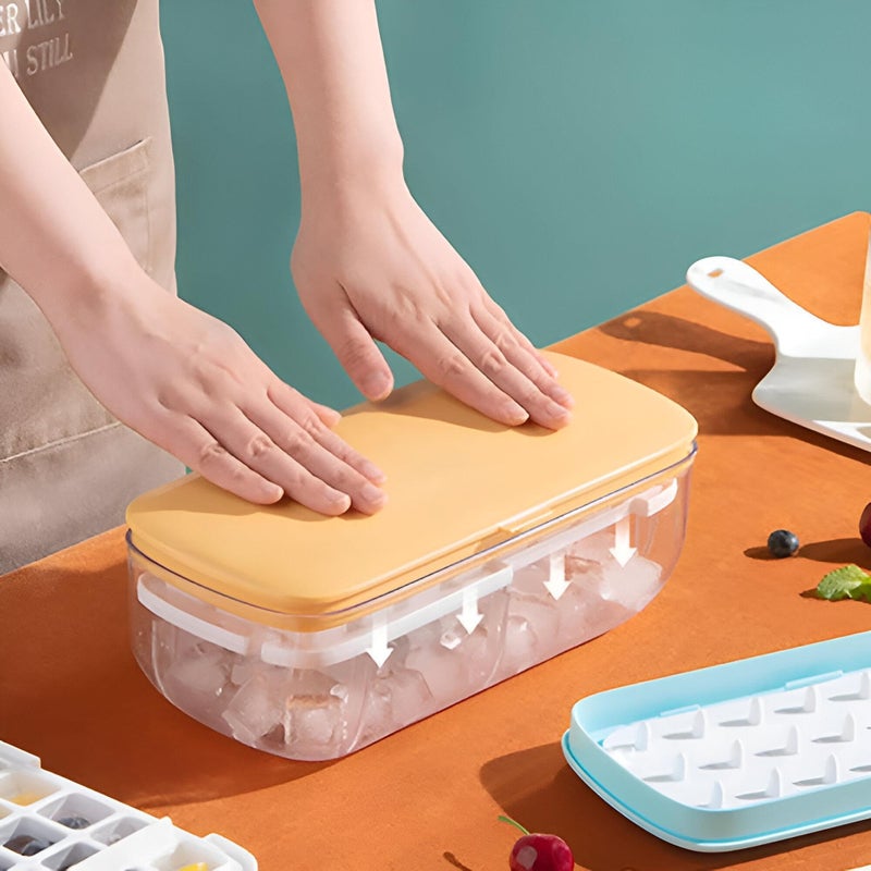 Multi-Function Ice Maker - Multi-function ice maker with a pressure design for quick ice production, perfect for entertaining guests and summer fun. - Image 1