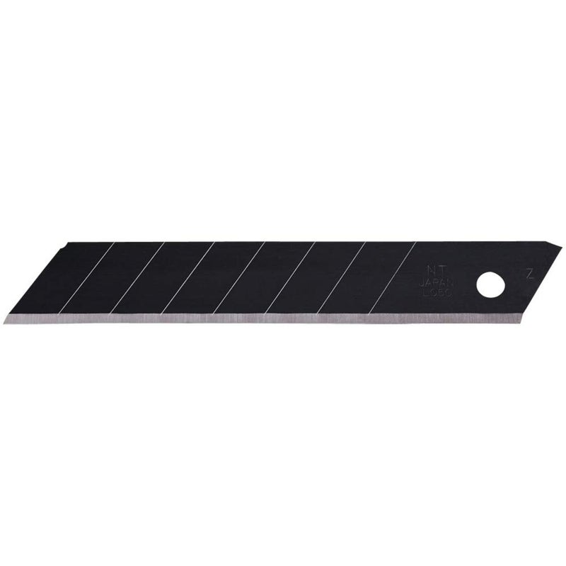 NT Cutter 18mm Heavy-duty Ultra-Sharp Black Snap-Off Blades, 10-Blade/Pack, 1 Pack (BL13P), 58 degree - Image 5
