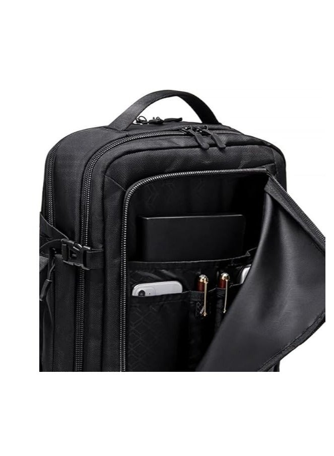 أركتيك هانتر شنطة ظهر للاب توب B00187 مقاومة للماء مقاس 15.6 بوصة مع منفذ شحن USB للرجال والنساء - اسود، من اركتيك. هانتر، 18 - Image 2