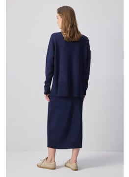 Touche Prive Pocket Tunic Skirt Knitwear Set  - Image 3