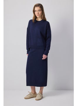 Touche Prive Pocket Tunic Skirt Knitwear Set  - Image 1