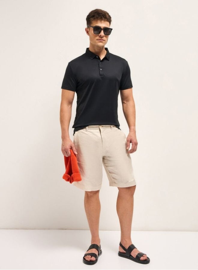 THE BEAR HOUSE Men's Polo Shirt for Casual & Semi-Formal Wear | Classic Collar Neck T-Shirt | Comfortable, Stylish & Versatile for Office, Travel, Outings & Everyday Use - Image 4