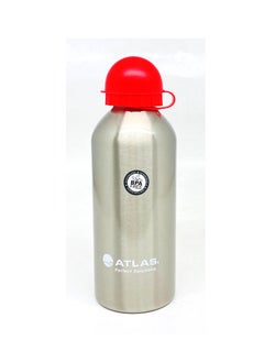 ATLAS Steel Body Water Bottle With Cap 600ml Content 