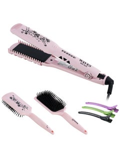DERAAH Deraah Waves Hair Ceramic WA3300 pink new 