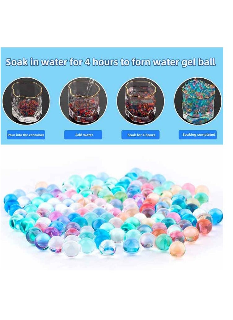 Generic - Rainbow Orbeez Water Gel Beads – Magic Expanding Balls, Water Jelly Beads, Water Bullets Beads Refill Ammo Water Balls Beads for Blaster Gun Toy - Image 1