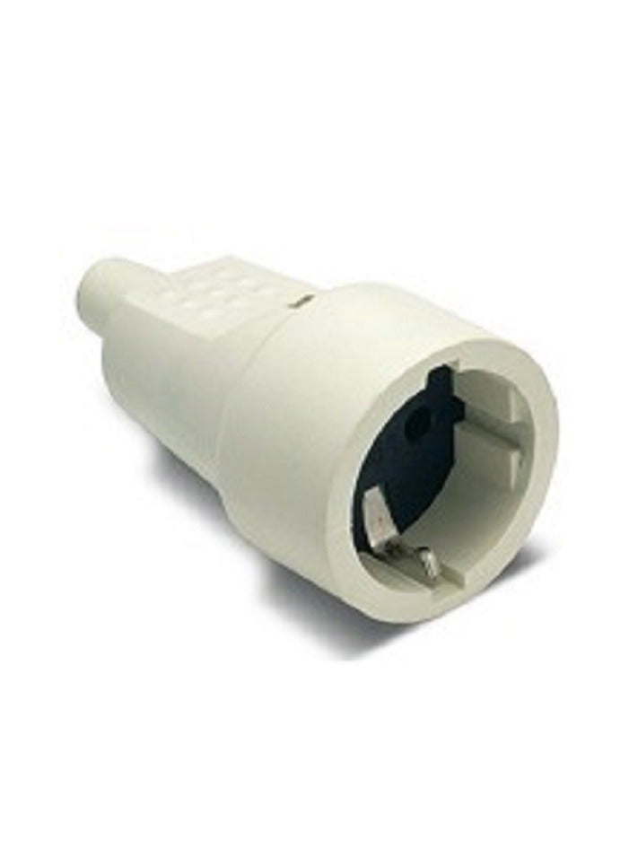 16A/250V Female 2-Pin Socket - Image 1