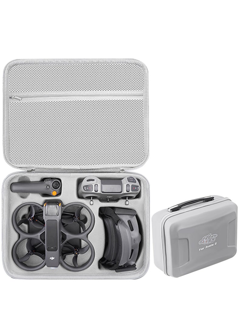 Waterproof Hard Case for DJI Avata 2 and Goggles 3, Portable Travel Carrying Case for FPV Accessories and Controllers - Image 1