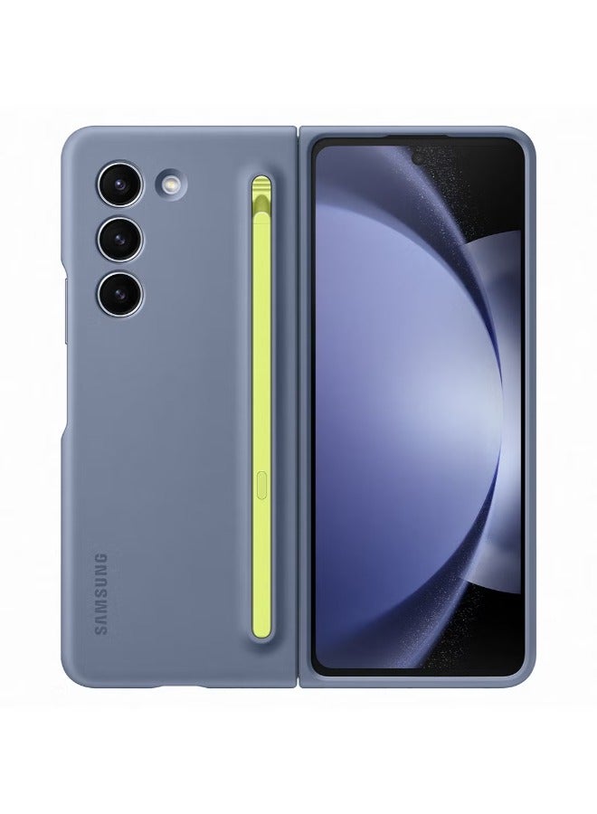 ACLIX Galaxy Z Fold 5 Slim Case With Pen Blue - Image 1