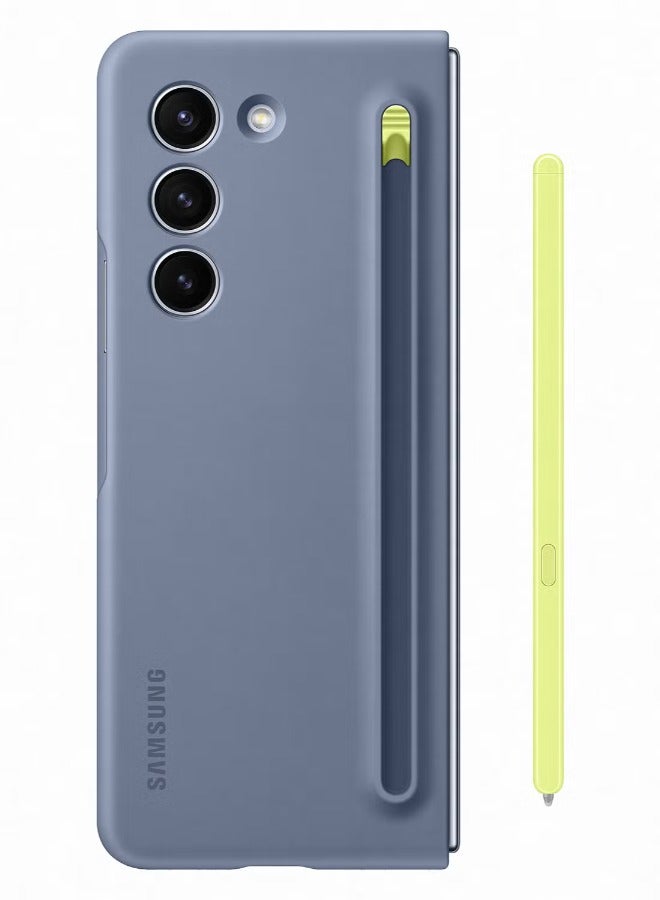 ACLIX Galaxy Z Fold 5 Slim Case With Pen Blue - Image 3