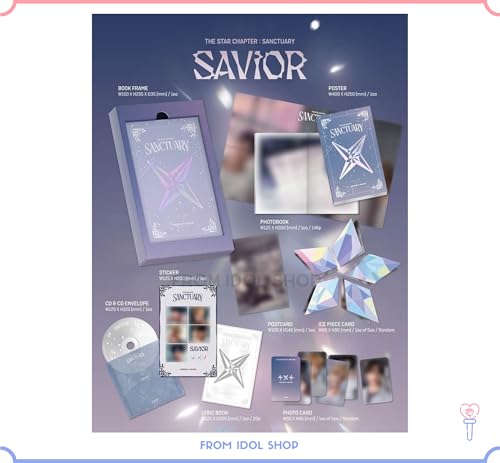 Koread TOMORROW X TOGETHER (TXT) Album SANCTUARY - The Star Chapter (Photobook - SAVIOR Ver.) - Image 2
