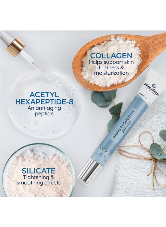Plexaderm Rapid Reduction Eye Serum - Advanced Formula Anti Aging Visibly Reduces Under-Eye Bags, Wrinkles, Dark Circles, Fine Lines & Crow's Feet Instantly Instant Wrinkle Remover for Face - Image 2