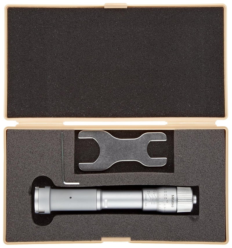 Mitutoyo Mitutoyo 368868 Holtest Type ll Vernier Inside Micrometer ThreePoint 1216 Range 00002 Graduation 000015 Accuracy  - Image 2