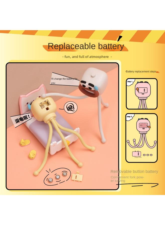 Bluejw Creative New Octopus Night Light Squid Octaw Novelty Mobile Phone Stand Desk Lamp Desktop Atmosphere Lamp Wholesale Manufacturers - Image 4