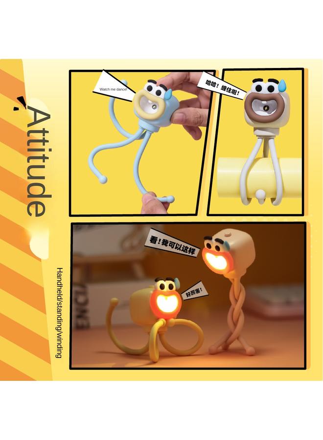 Bluejw Creative New Octopus Night Light Squid Octaw Novelty Mobile Phone Stand Desk Lamp Desktop Atmosphere Lamp Wholesale Manufacturers - Image 2