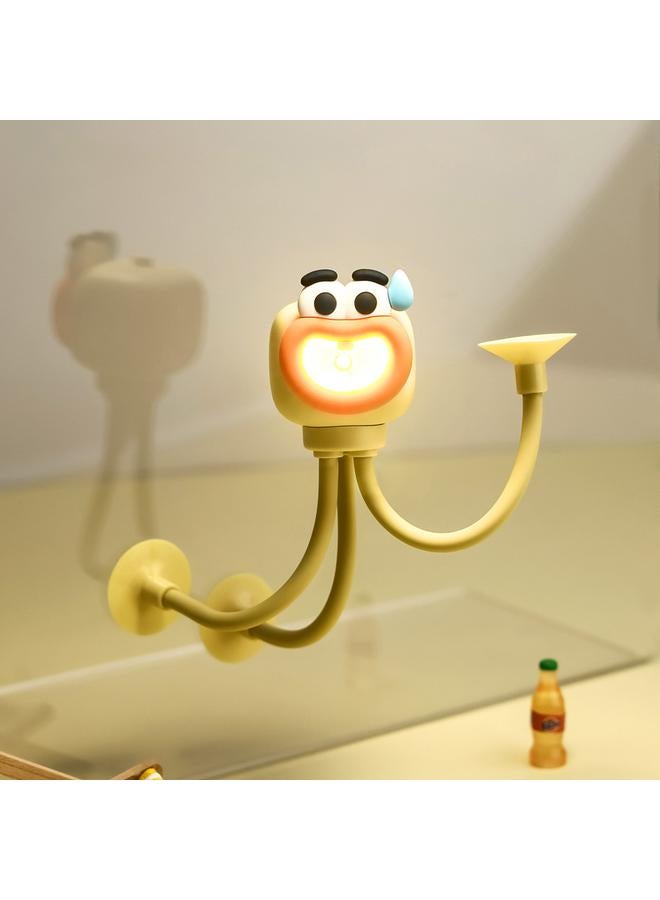 Bluejw Creative New Octopus Night Light Squid Octaw Novelty Mobile Phone Stand Desk Lamp Desktop Atmosphere Lamp Wholesale Manufacturers - Image 1