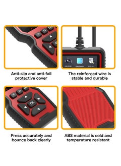 هاي هونور obd2 الماسح الضوئي أداة تشخيصية ، مع كامل obd2 وظيفة التلقائي فحص المحرك رمز القارئ ، إعادة تعيين ، وضع 6 ، وضع 8 وأكثر من ذلك ، ينطبق على جميع obdii / eobd المركبات بعد عام 1996  - Image 3
