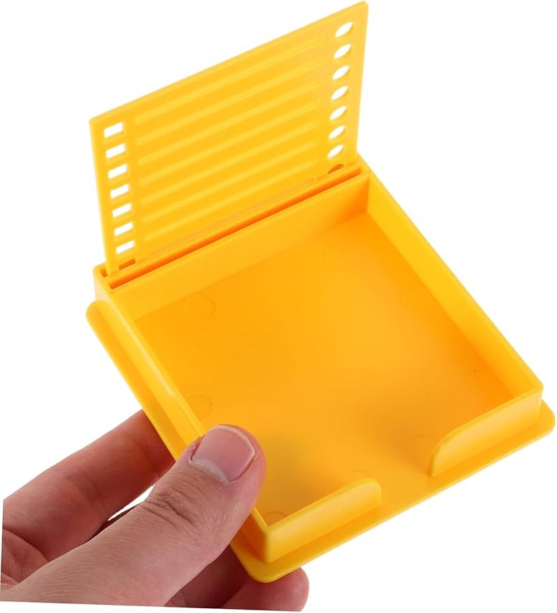 حامل مفكرة ذو فتحة مزدوجة سوداء صندوق منظم لتخزين المكتب والمكتب المنزلي - Image 5