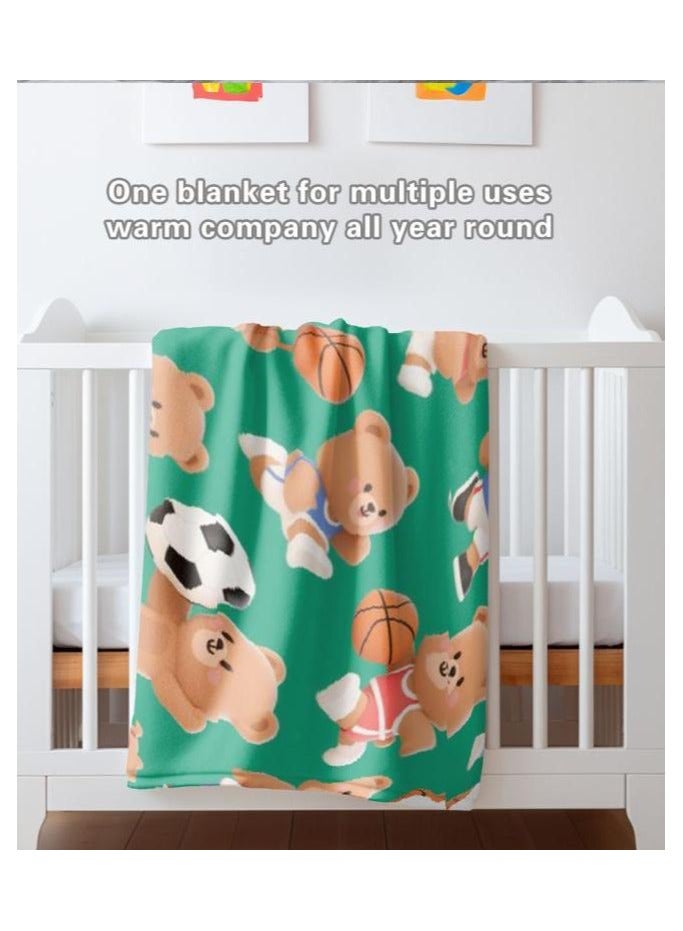 general Flannel thin blanket (warm and comfortable, suitable for sleep, gaming, dust removal and sandproof) 150cm*200cm - 1041 - Image 5