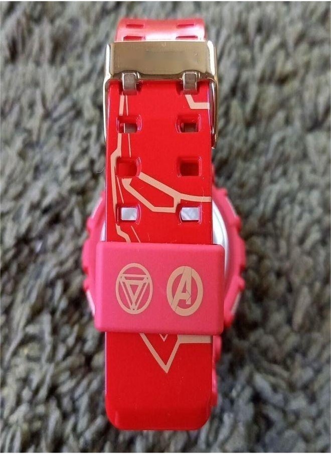 CASIO - Marvel Iron Man GA-110 Red Antimagnetic and Shockproof Watch - Image 1