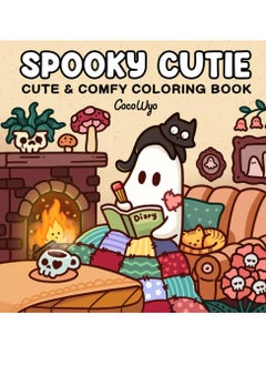 General Spooky Cutie: Coloring Book for Adults and Teens Featuring Adorable Creepy Creatures in Cozy Hygge Moments for Relaxation  - Image 1