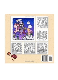 General Spooky Cutie: Coloring Book for Adults and Teens Featuring Adorable Creepy Creatures in Cozy Hygge Moments for Relaxation  - Image 2