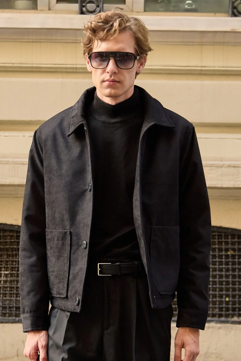 Danger Danger Regular Fit Shirt Collar Jacket